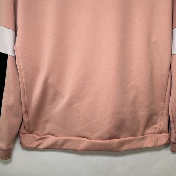 Nike Crewneck Sweatshirt Womens Size Small Pink Pockets Dri Fit Fleece Lined EUC - Picture 12 of 12
